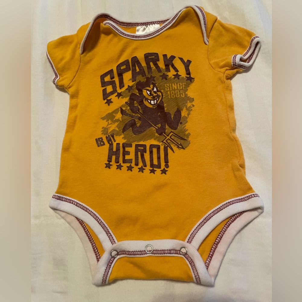 Rivalry Threads ASU Sparky 6-Month Onesie